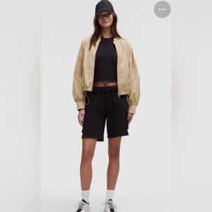 Lululemon Lightweight Hem-Cinch Bomber Jacket sz xs